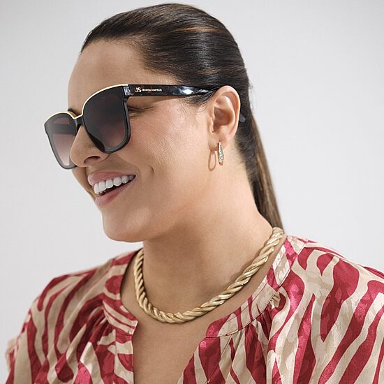 JS Jessica Simpson Womens UV Protection Sunglasses