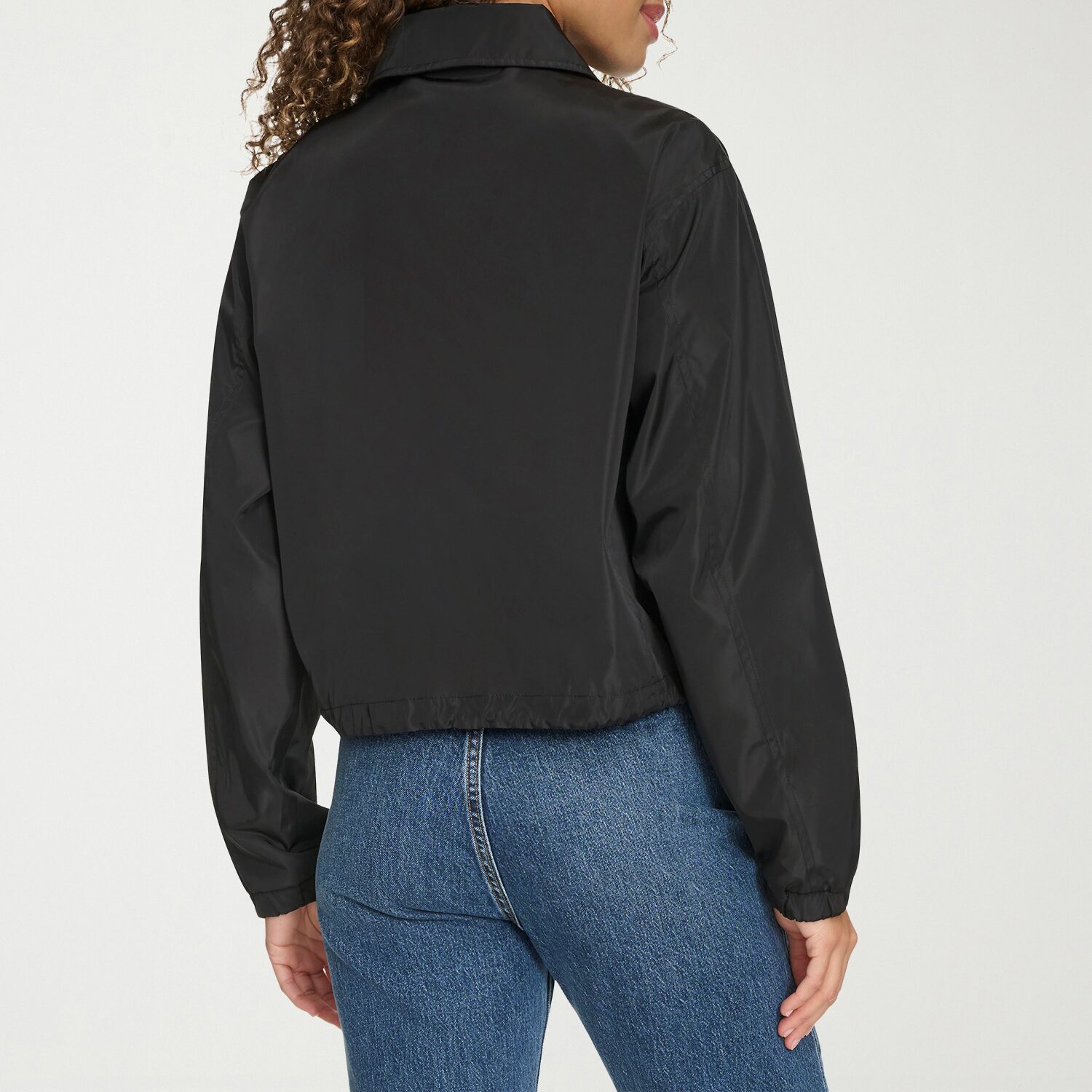 Champion Womens Water Resistant Midweight Cropped Windbreaker