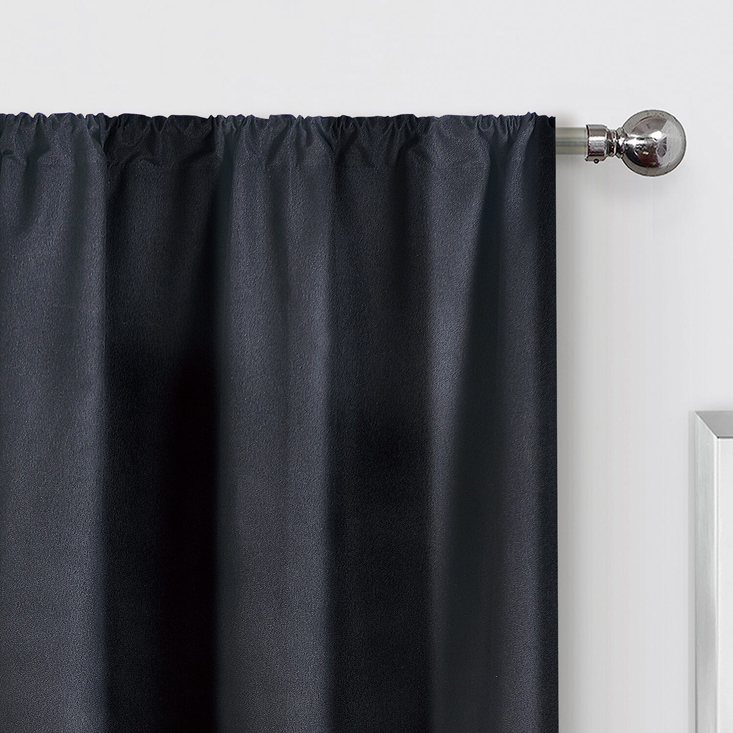 Robinson Rod Pocket 100% Blackout Set of 2 Curtain Panel