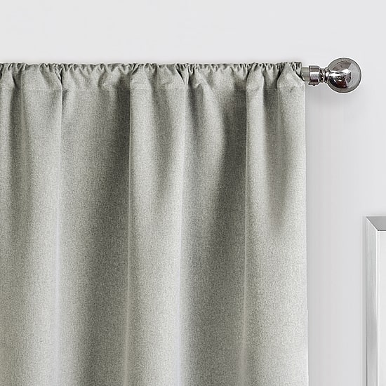 Robinson Rod Pocket 100% Blackout Set of 2 Curtain Panel