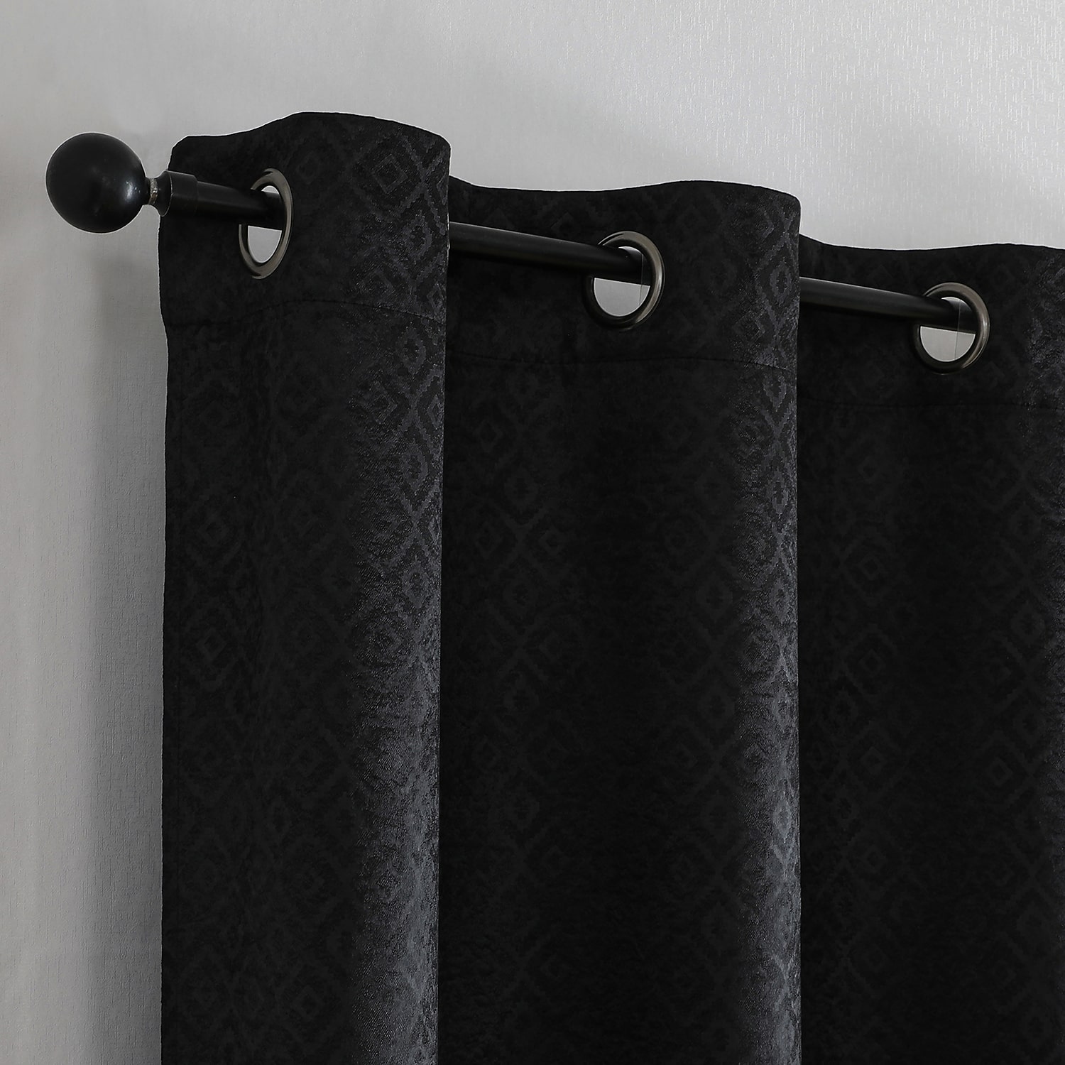 Archie Grommet Top Blackout Set of 2 Curtain Panel