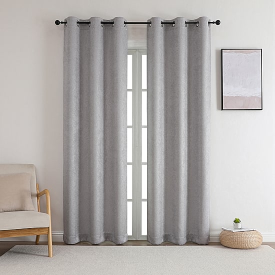 Regal Home Ophelia Grommet Top Blackout Set of 2 Curtain Panel