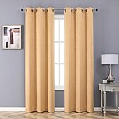 Novalie Grommet Top Blackout Set of 2 Curtain Panel