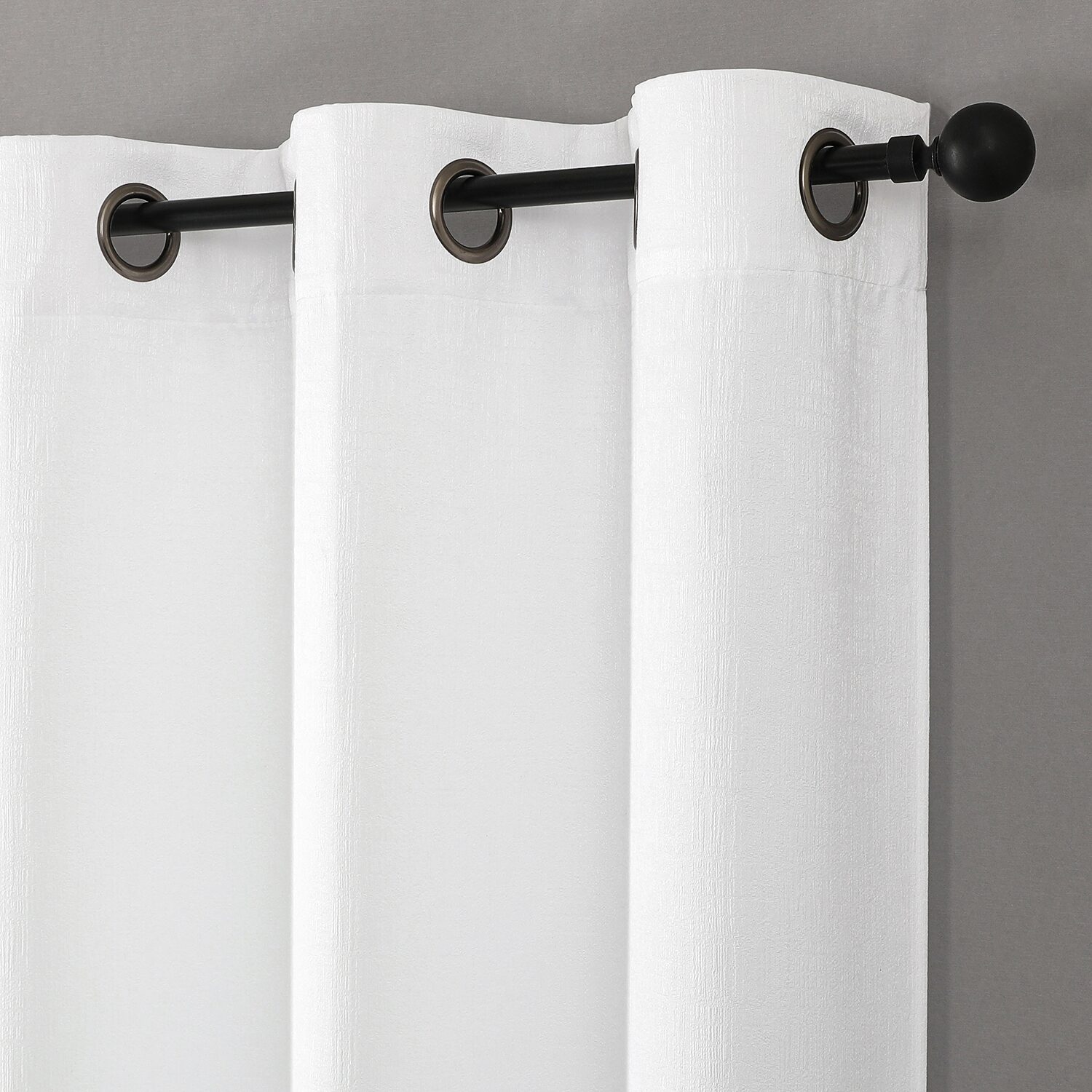 Novalie Grommet Top Blackout Set of 2 Curtain Panel