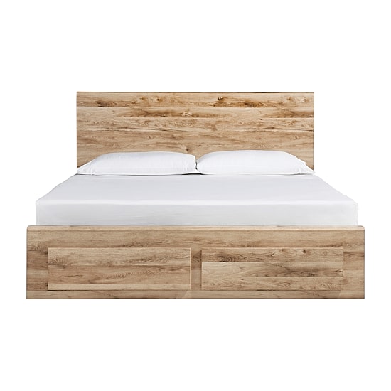 Signature Design by Ashley Hyanna Panel Bed with 6 Side Storage Drawers