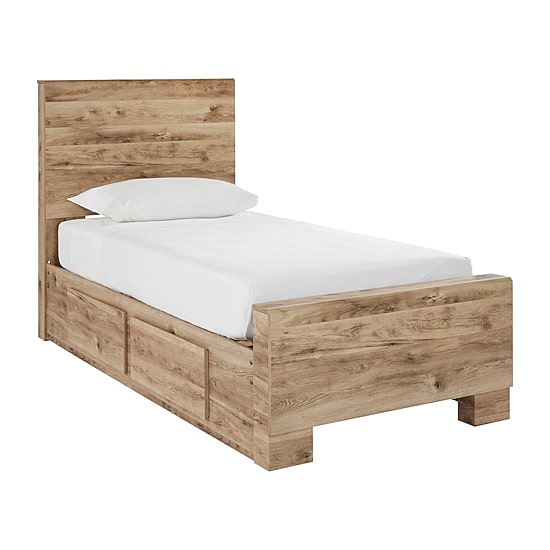 Signature Design by Ashley Hyanna Panel Bed with 4 Side Storage Drawers