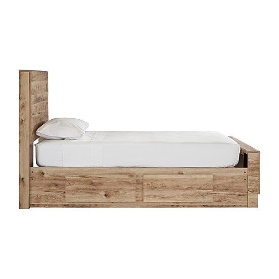 Signature Design by Ashley Hyanna Panel Bed with 4 Side Storage Drawers