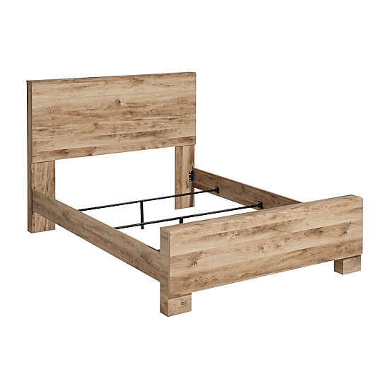 Signature Design by Ashley Hyanna Panel Bed in Tan Brown