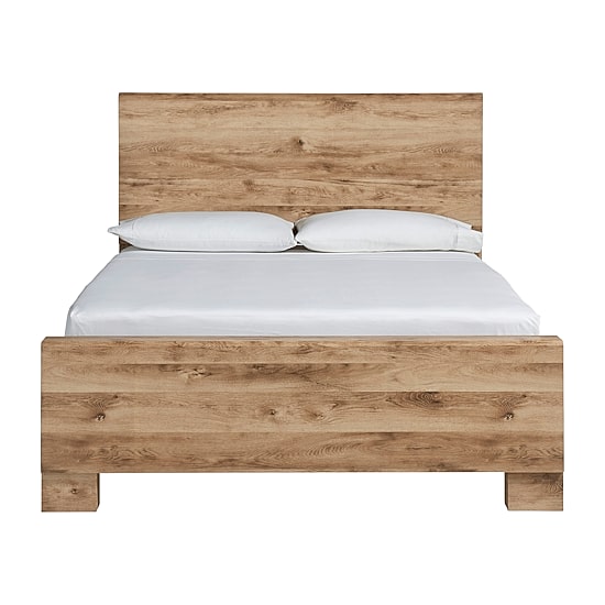 Signature Design by Ashley Hyanna Panel Bed in Tan Brown
