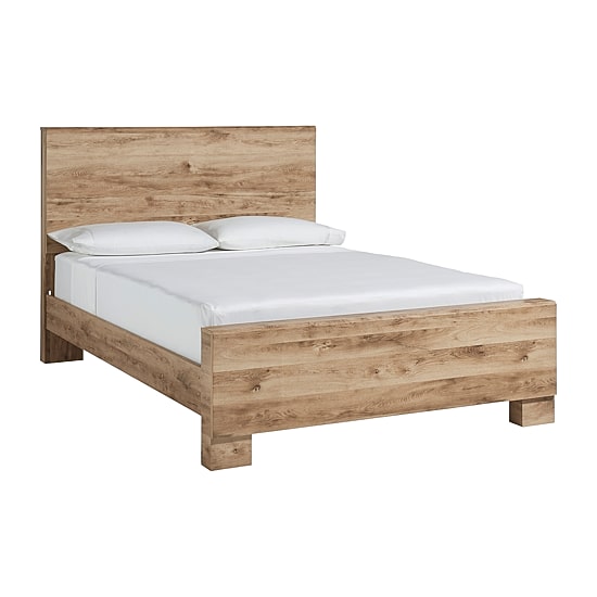 Signature Design by Ashley Hyanna Panel Bed in Tan Brown