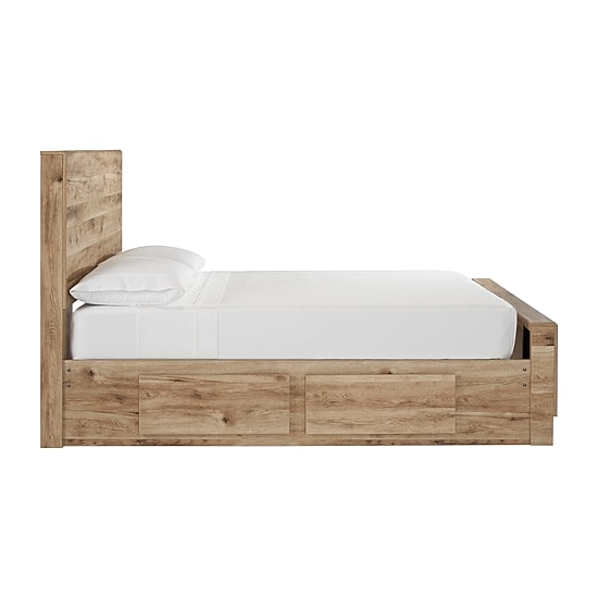 Signature Design by Ashley Hyanna Panel Bed with 2 Side Storage Drawers