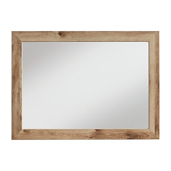 Signature Design by Ashley Hyanna 42" Bedroom Dresser Mirror in Tan Brown