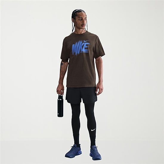 Nike Mens Crew Neck Short Sleeve Regular Fit Graphic T-Shirt