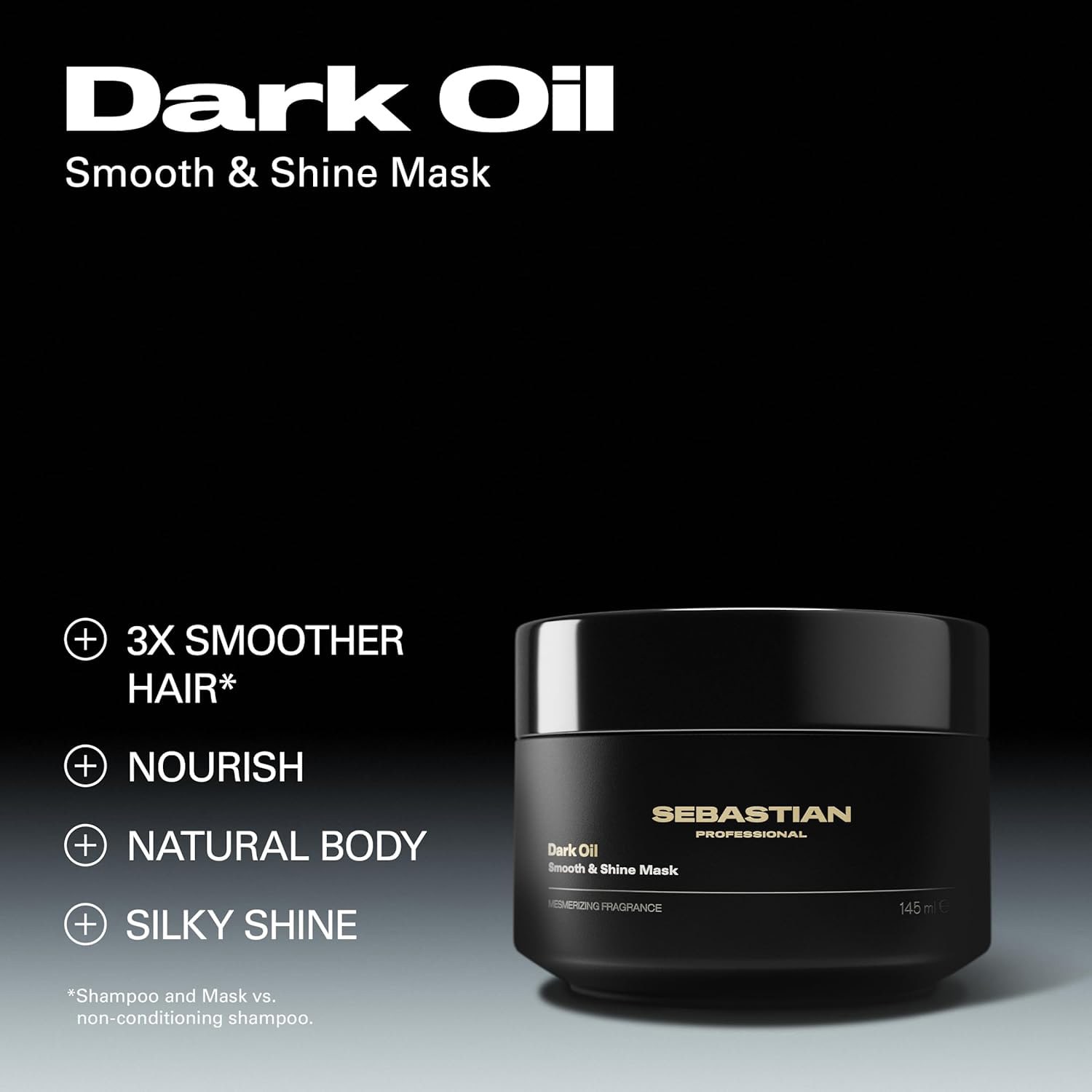 Sebastian® Professional Dark Oil Smooth & Shine Hair Mask 5 oz.
