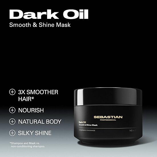 Sebastian® Professional Dark Oil Smooth & Shine Hair Mask 5 oz.