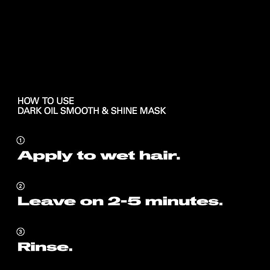 Sebastian® Professional Dark Oil Smooth & Shine Hair Mask 5 oz.