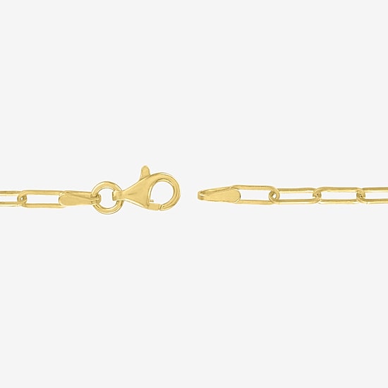 Charmed by Diamond Addiction Womens 14K Gold Over Silver 18 Inch Chain Necklace
