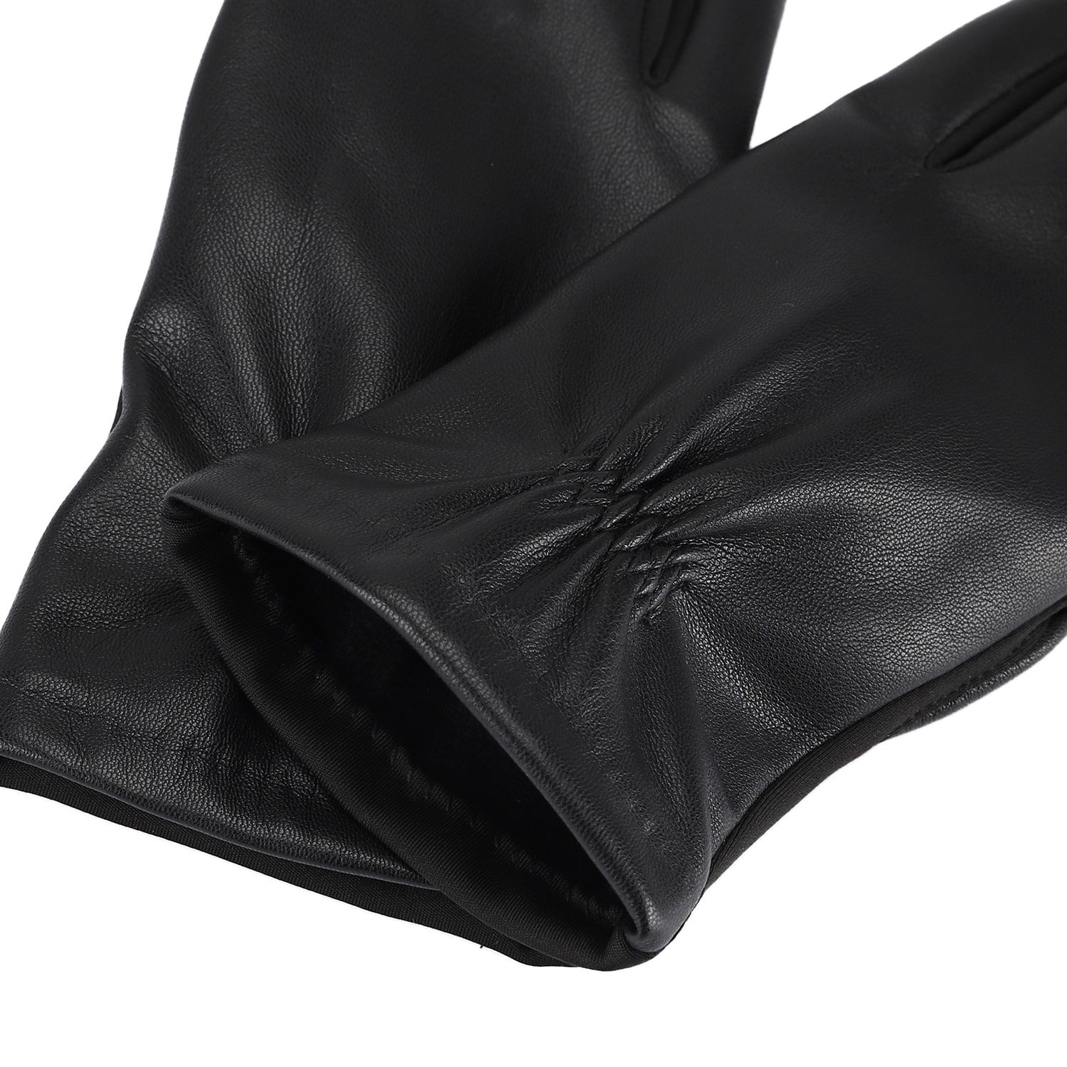 Isotoner Stretch Faux Leather 1 Pair Gloves