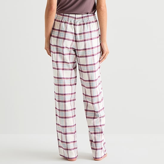 Sleep Chic Womens Flannel Pajama Pants