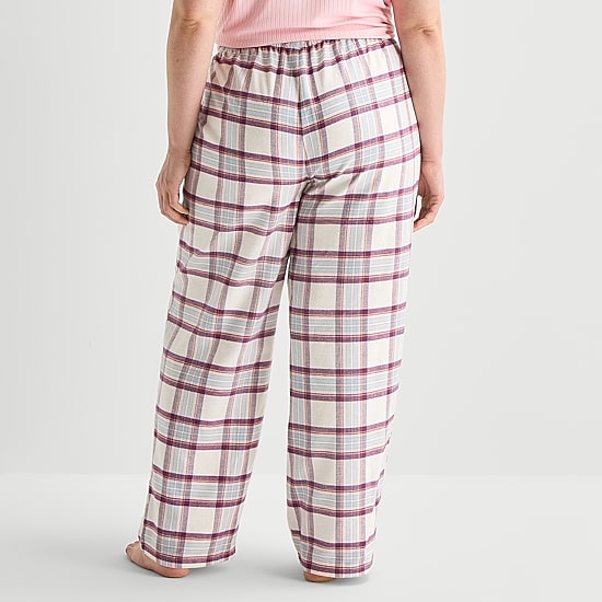 Sleep Chic Womens Flannel Pajama Pants