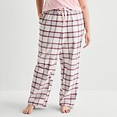 Sleep Chic Womens Flannel Pajama Pants