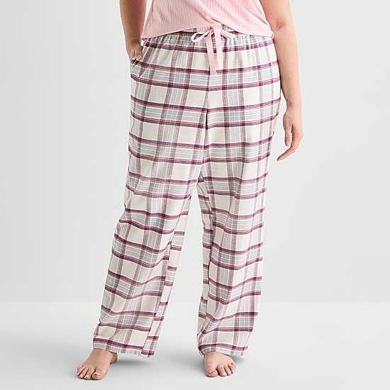Sleep Chic Womens Flannel Pajama Pants