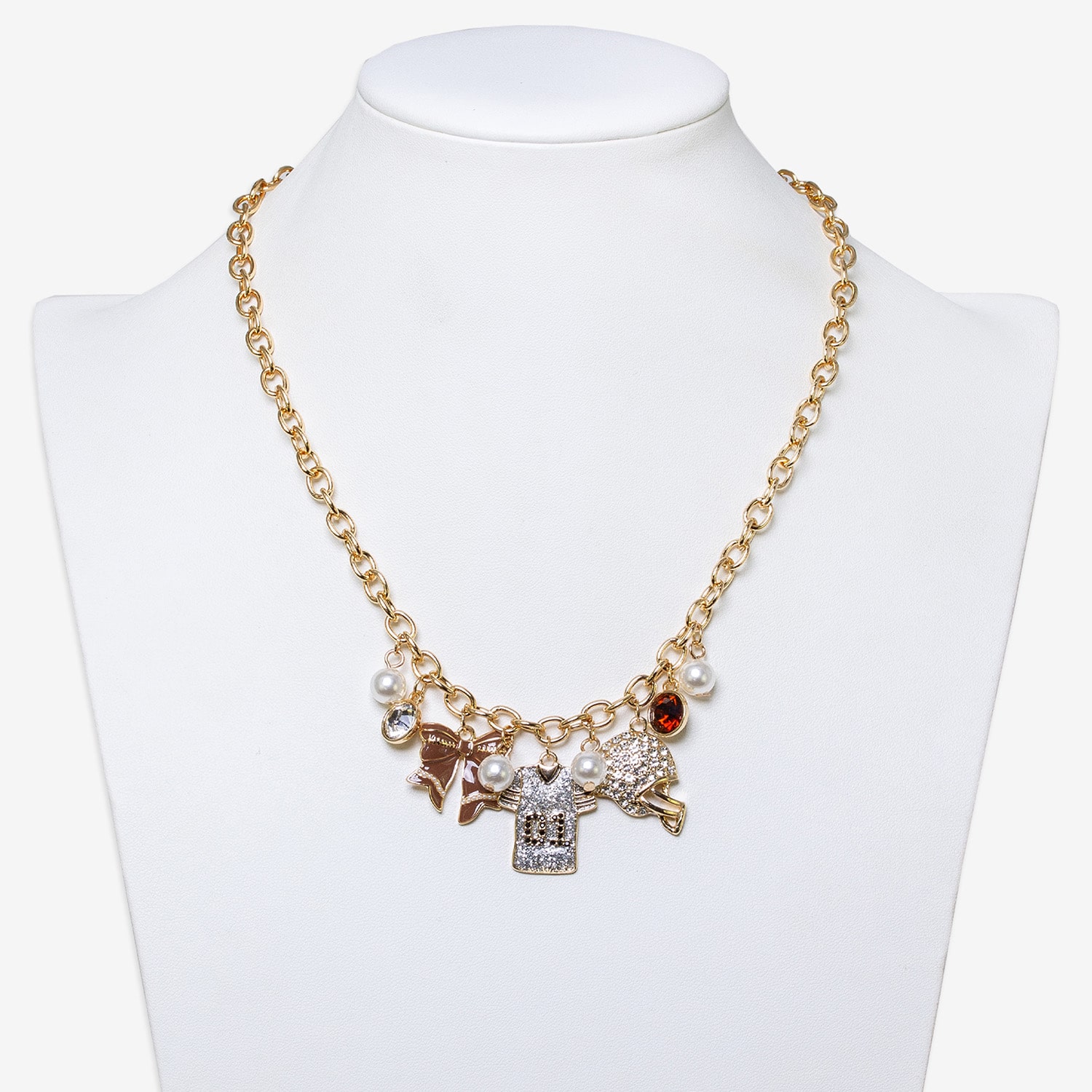 Mixit Womens Cubic Zirconia 18 Inch Pendant Necklace