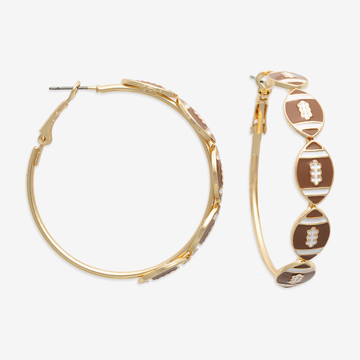 Mixit Womens 42mm Hoop Earrings, Color: Gold - JCPenney