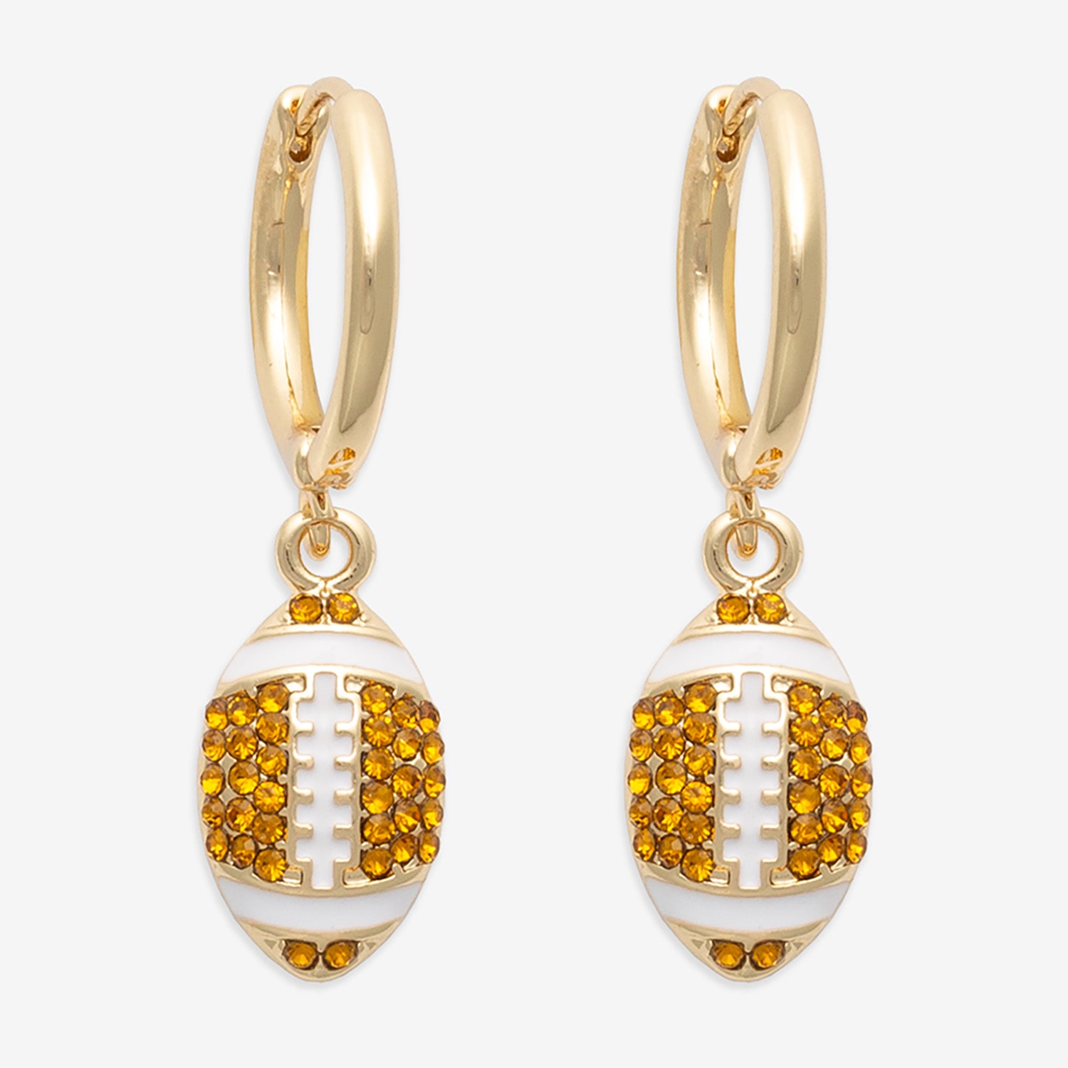 Mixit Womens Glass 36mm Hoop Earrings