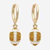 Mixit Womens Glass 36mm Hoop Earrings