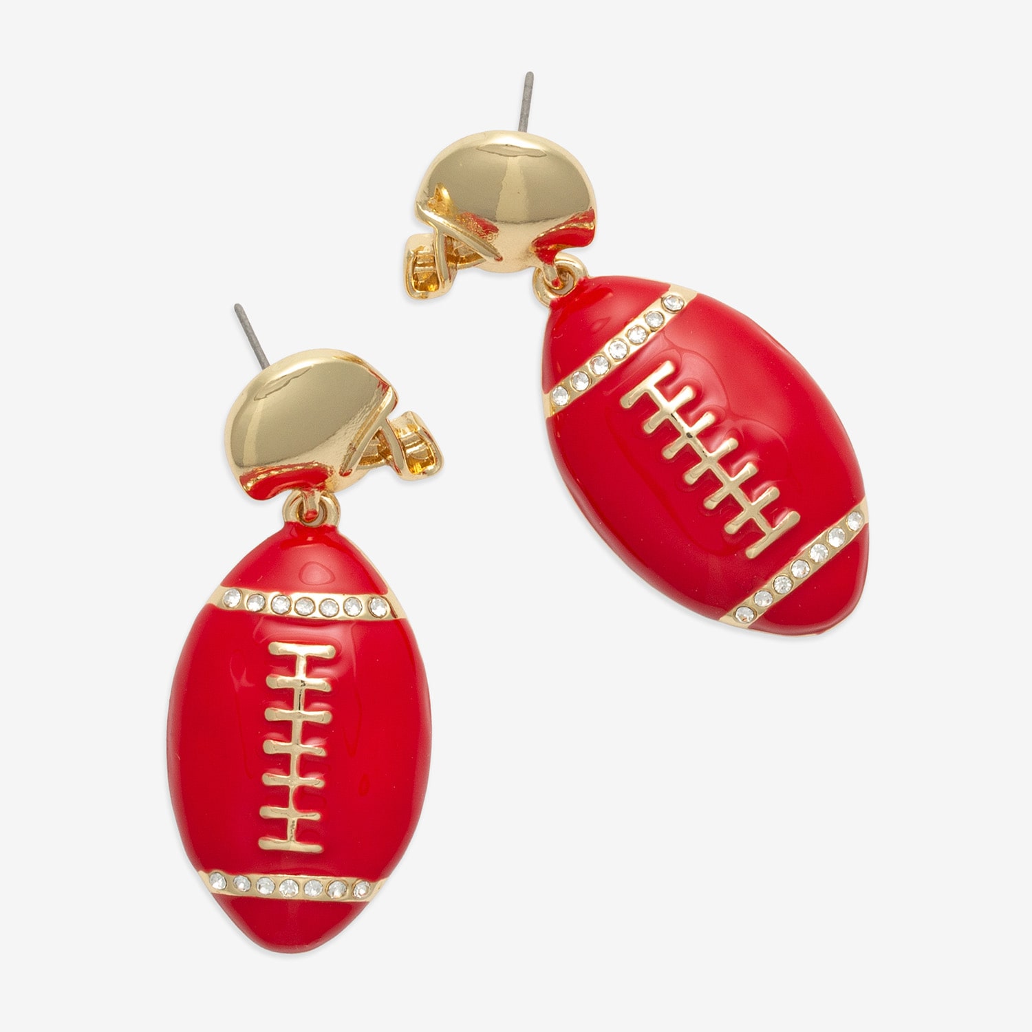 Mixit Womens White Glass Drop Earrings