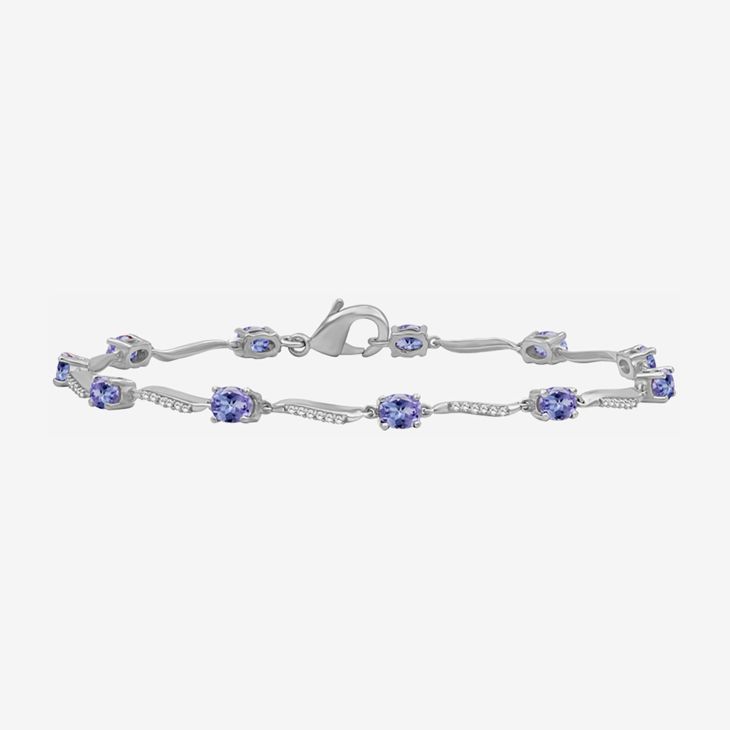 I-J / I2-I3) Womens 10K Gold Solid Chain Bracelet