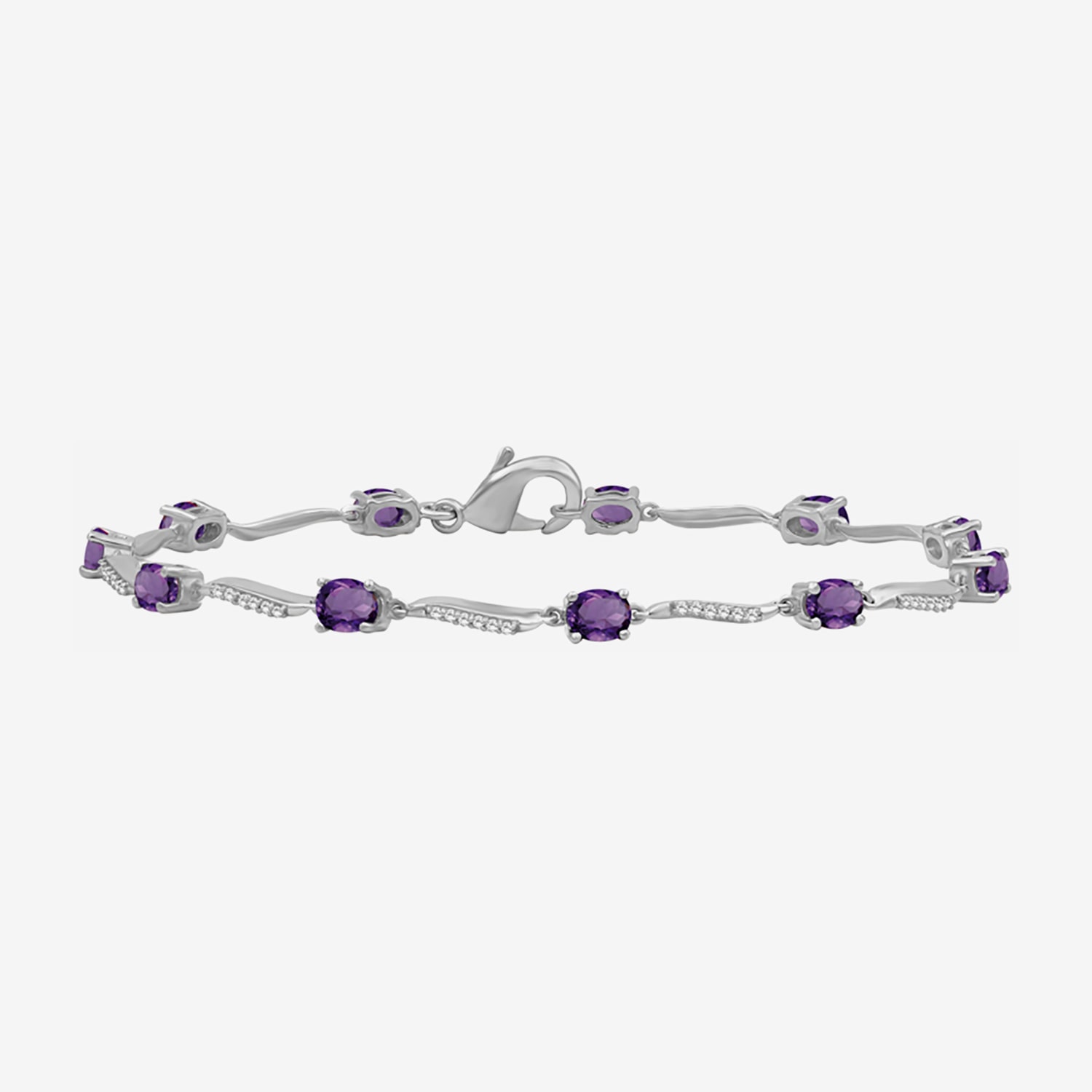 I-J / I2-I3) Womens 10K Gold Solid Chain Bracelet
