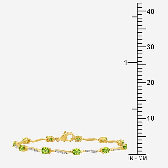 (I-J / I2-I3) Womens 10K Gold Solid Chain Bracelet