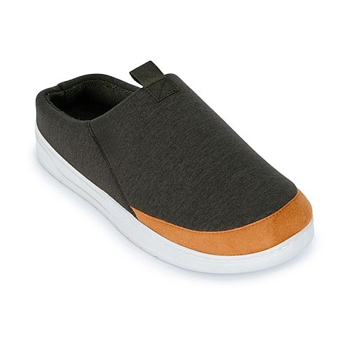 Isotoner Sport Knit Comfort Mens Clog Slippers In Green