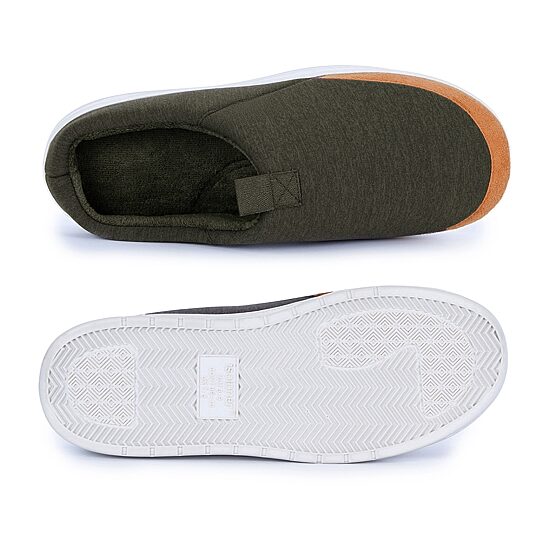 Isotoner Sport Knit Comfort Mens Clog Slippers