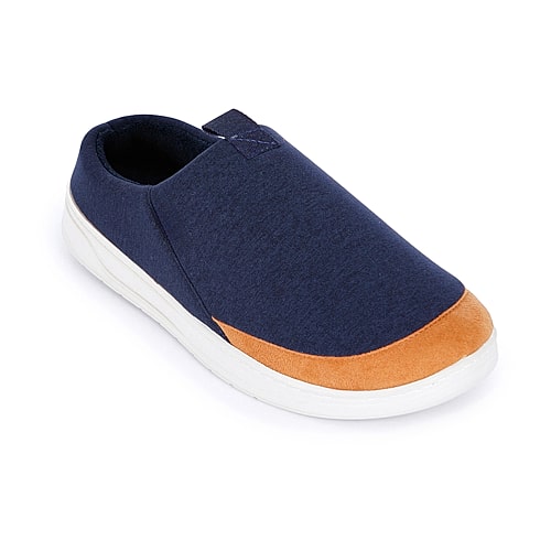 Isotoner Sport Knit Comfort Mens Clog Slippers In Blue