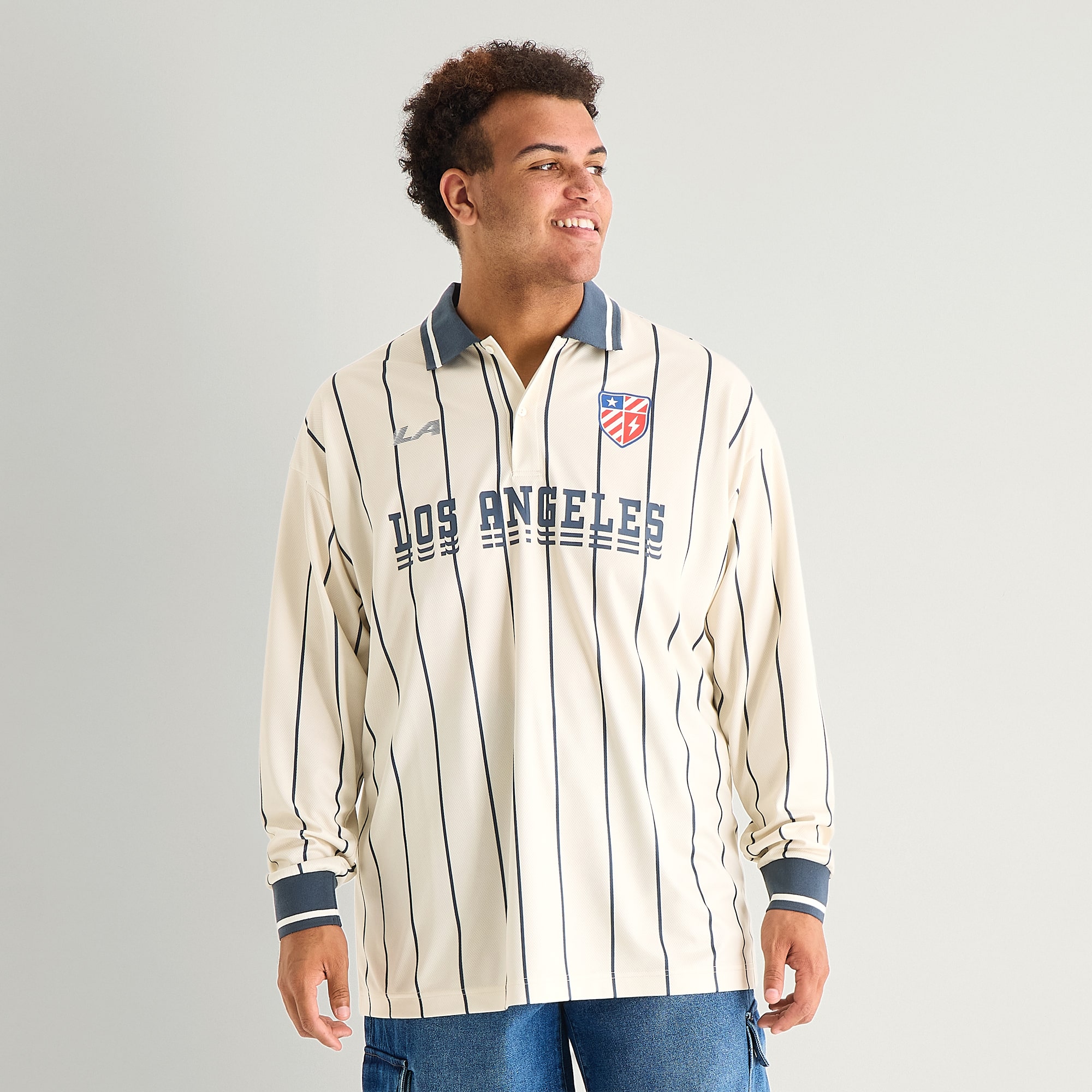 Arizona Mens Long Sleeve Big and Tall Jersey