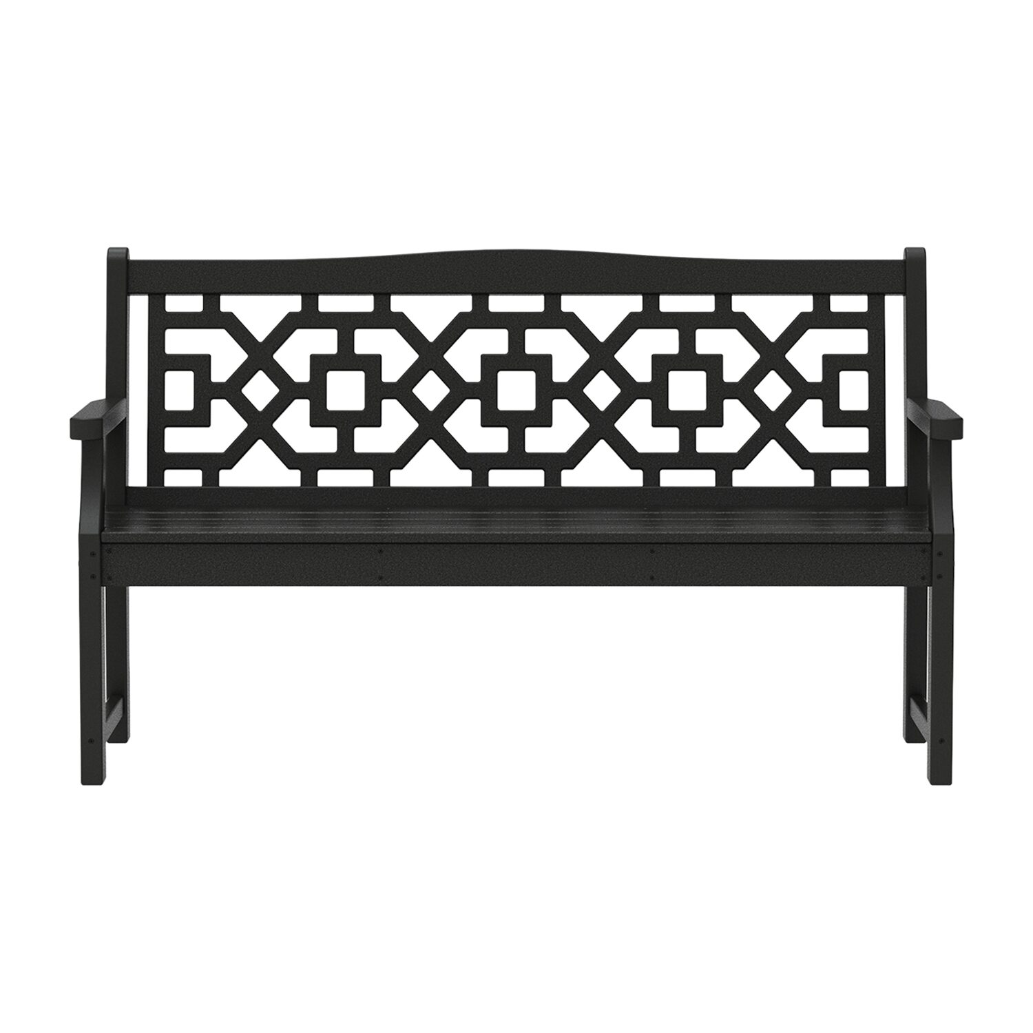 Martha Stewart by POLYWOOD® Chinoiserie 60” Garden Bench