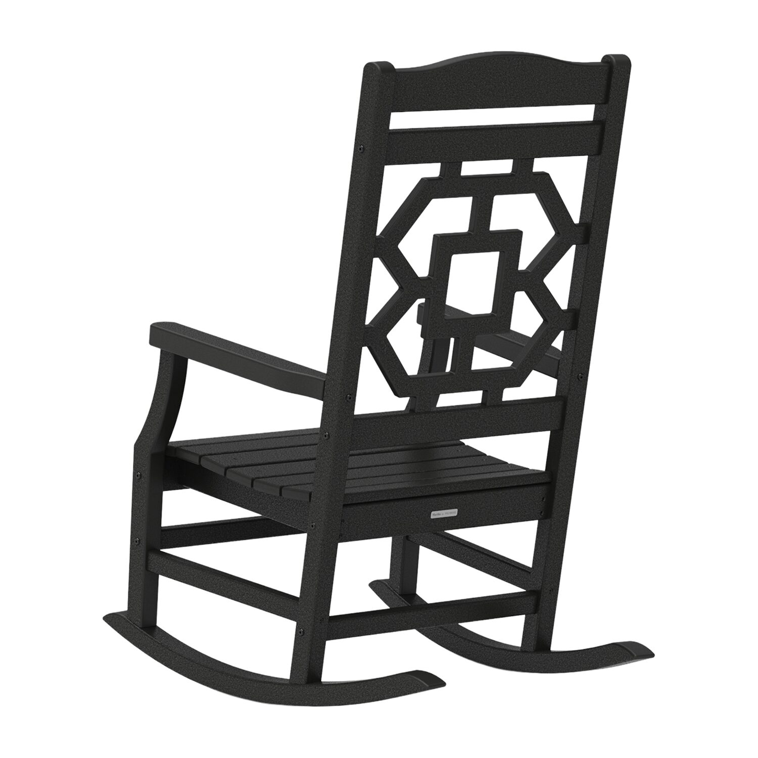 Martha Stewart by POLYWOOD® Chinoiserie Rocking Chair