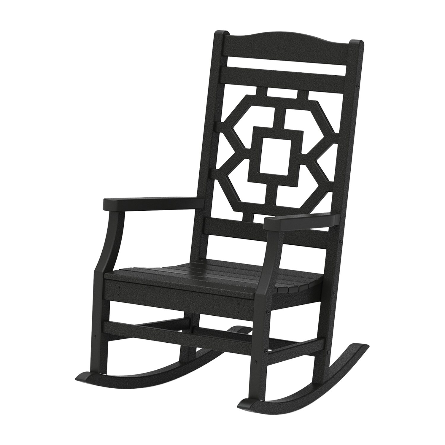 Martha Stewart by POLYWOOD® Chinoiserie Rocking Chair