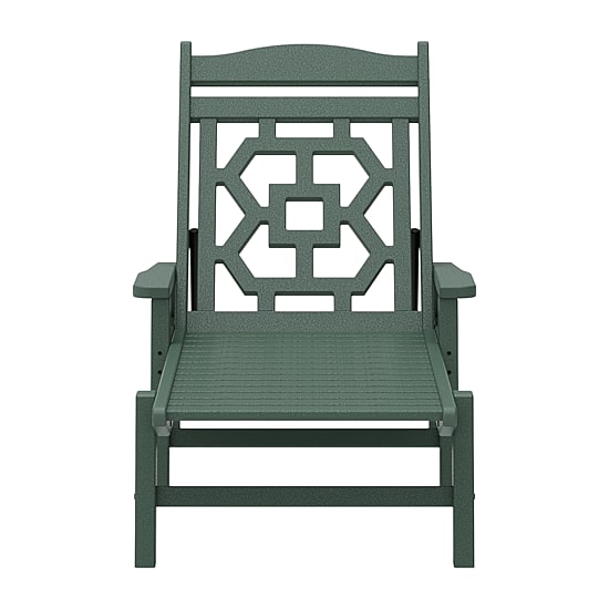 Martha Stewart by POLYWOOD® Chinoiserie Chaise Lounge