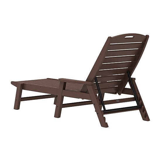 POLYWOOD® Nautical Chaise with Arms