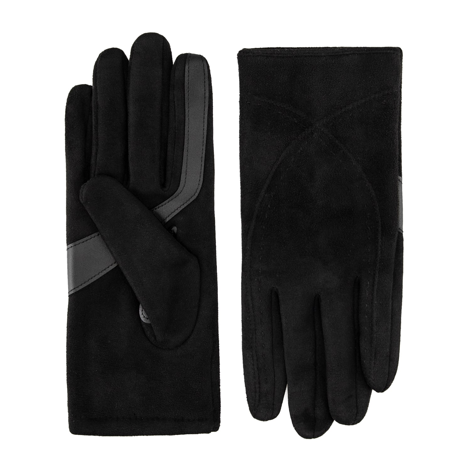 Isotoner Stretch Microsuede With 1 Pair Gloves