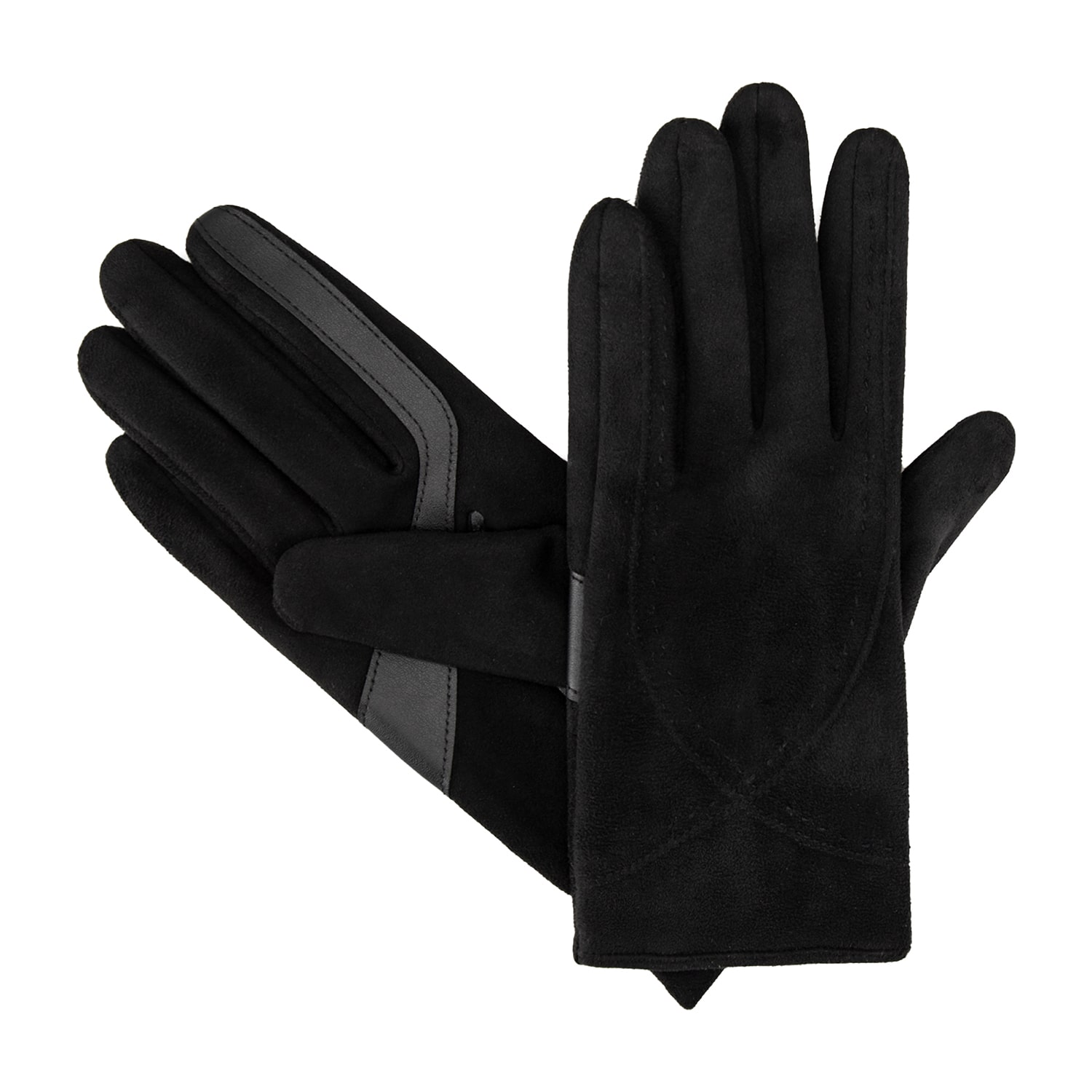 Isotoner Stretch Microsuede With 1 Pair Gloves