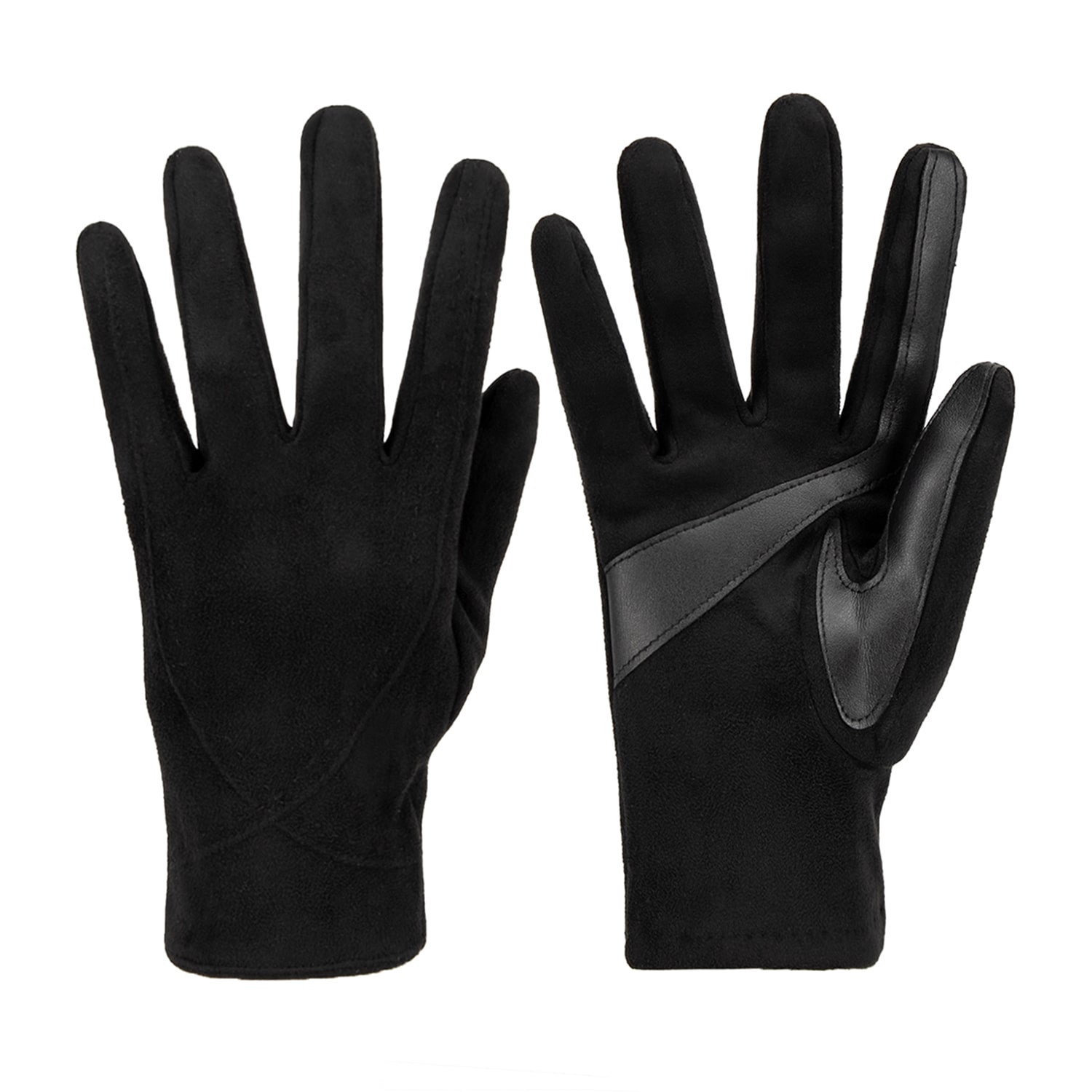 Isotoner Stretch Microsuede With 1 Pair Gloves