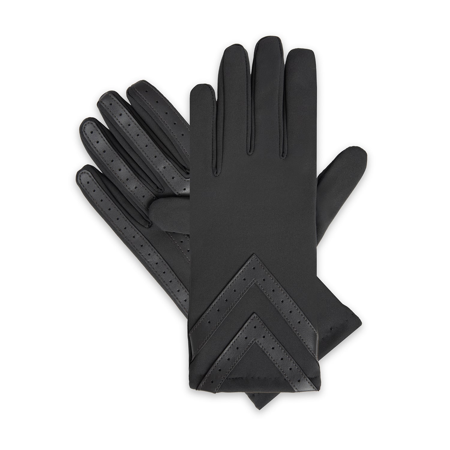 Isotoner Smartdri Spandex With Smartouch 1 Pair Gloves