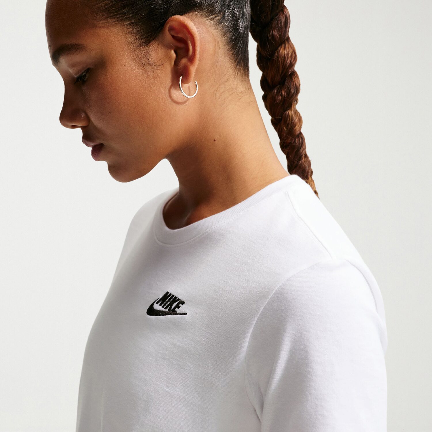 Nike Womens Crew Neck Short Sleeve Active T-Shirt