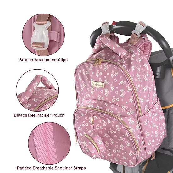 Baby Essentials Adjustable Straps Diaper Bag