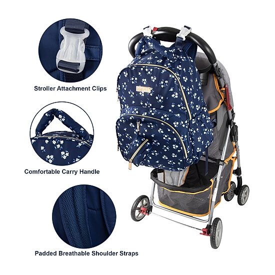 Baby Essentials Adjustable Straps Diaper Bag